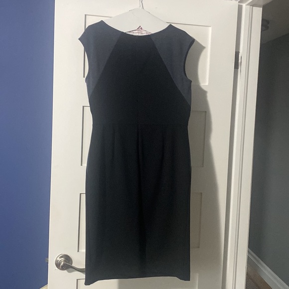 Black and grey everyday work dress - Picture 2 of 4